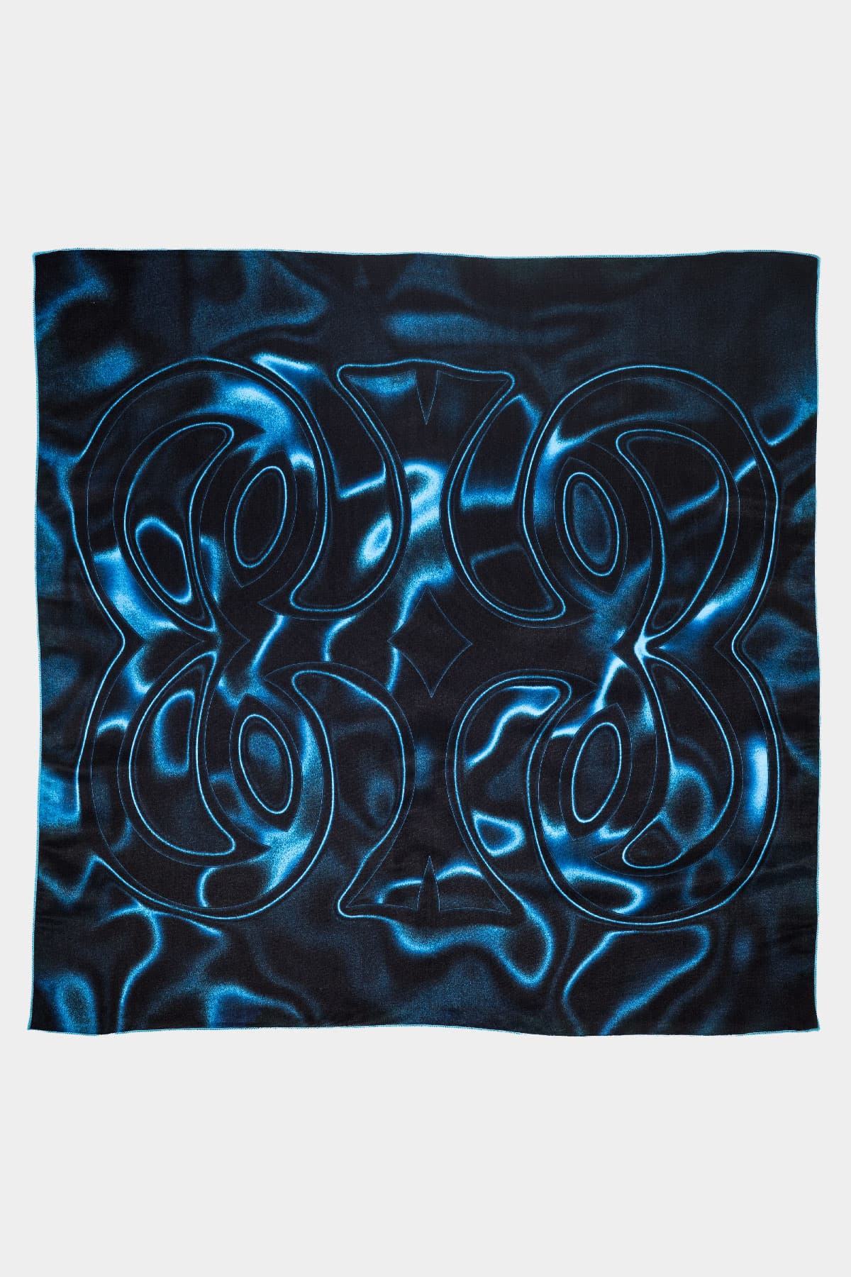 Soft-Bandana Logo Black/Blue