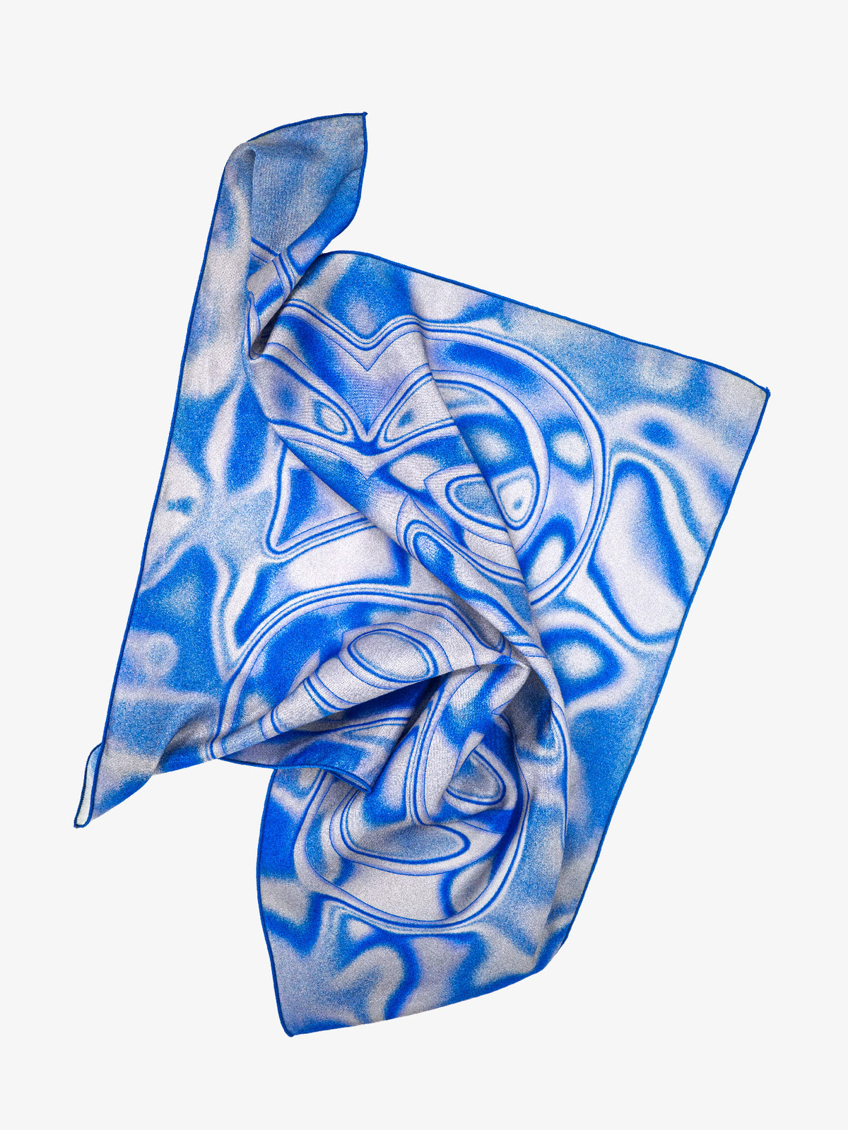 Soft-Bandana Logo Gray/Blue