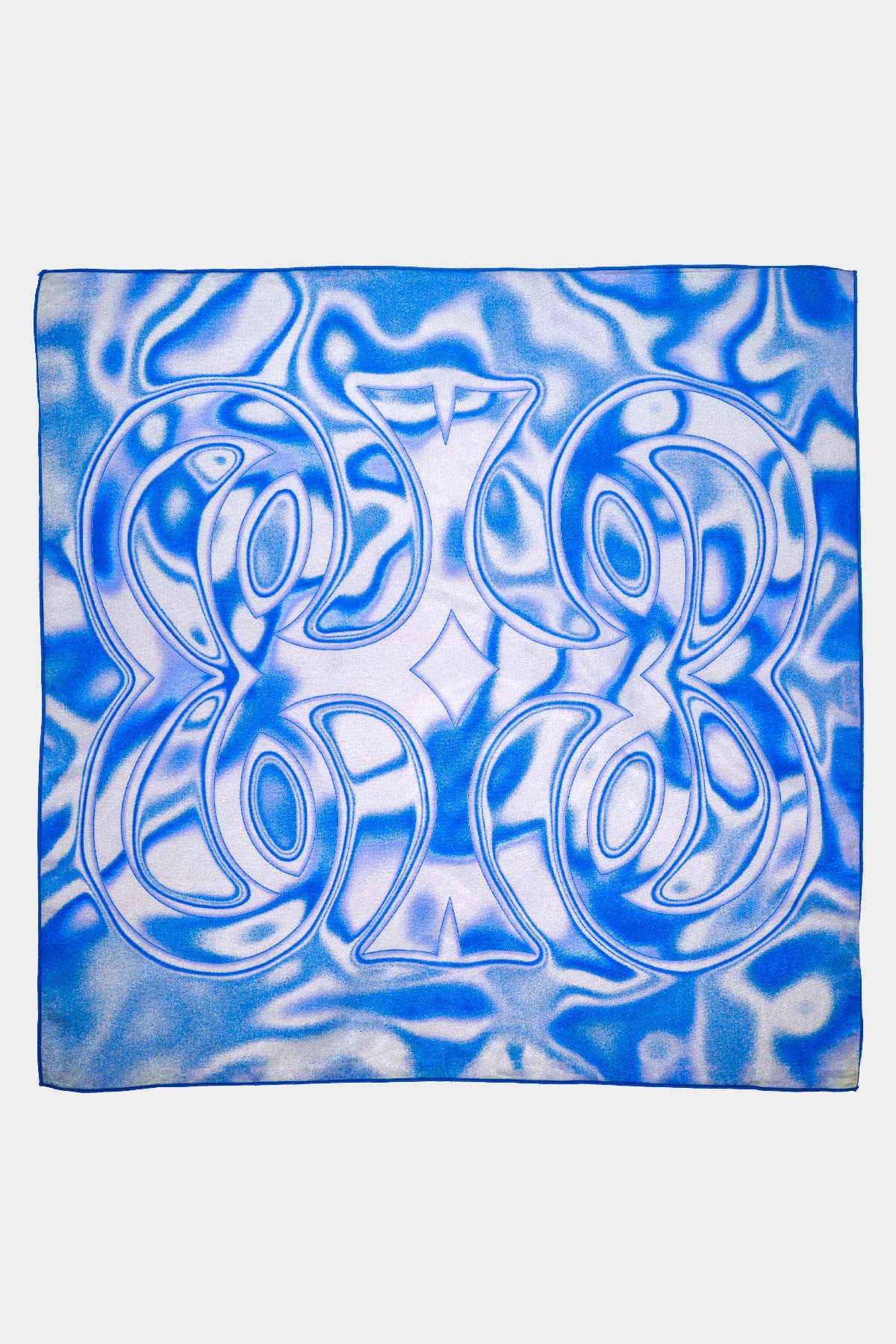 Soft-Bandana Logo Gray/Blue
