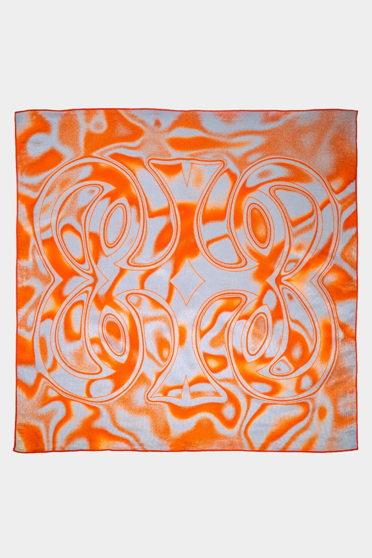 Soft-Bandana Logo Gray/Orange