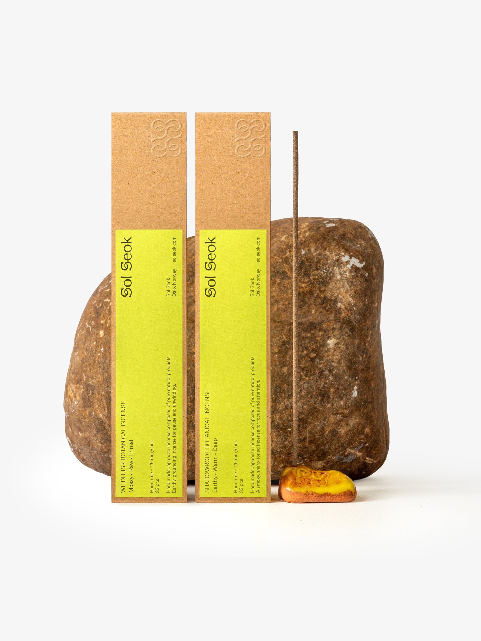 Ceramic Stone Incense holder (small)